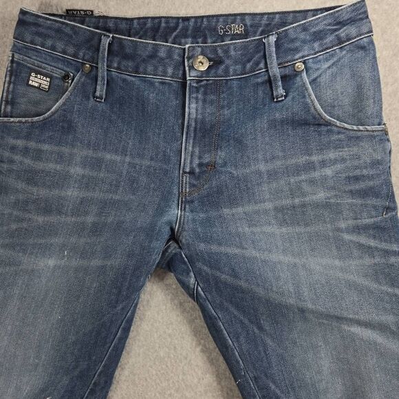 G STAR RAW JEANS ARC 3D Slim 31x30 (Fits 30x29) Distressed ripped - Picture 2 of 13